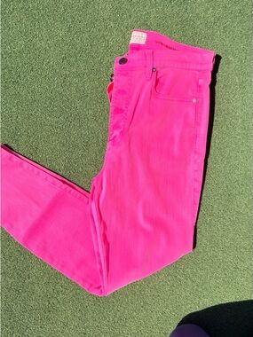 Alice + Olivie Bright Pink Women's Skinny Jeans NWOT